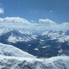 Verortung via Georeferenzierung der Kamera: Aufgenommen in der Nähe von Maloja, Schweiz in 3286 Meter